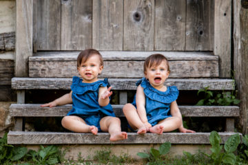 Twin One Year Olds